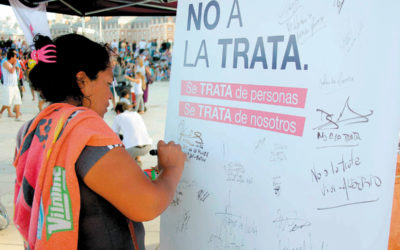 Las fronteras, la vía preferida por las redes de trata