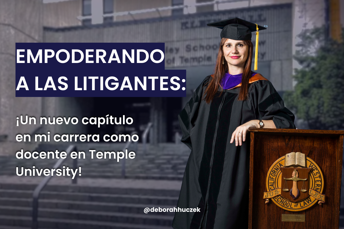 Deborah Huczek Deborah Huczek, docente en Temple University!